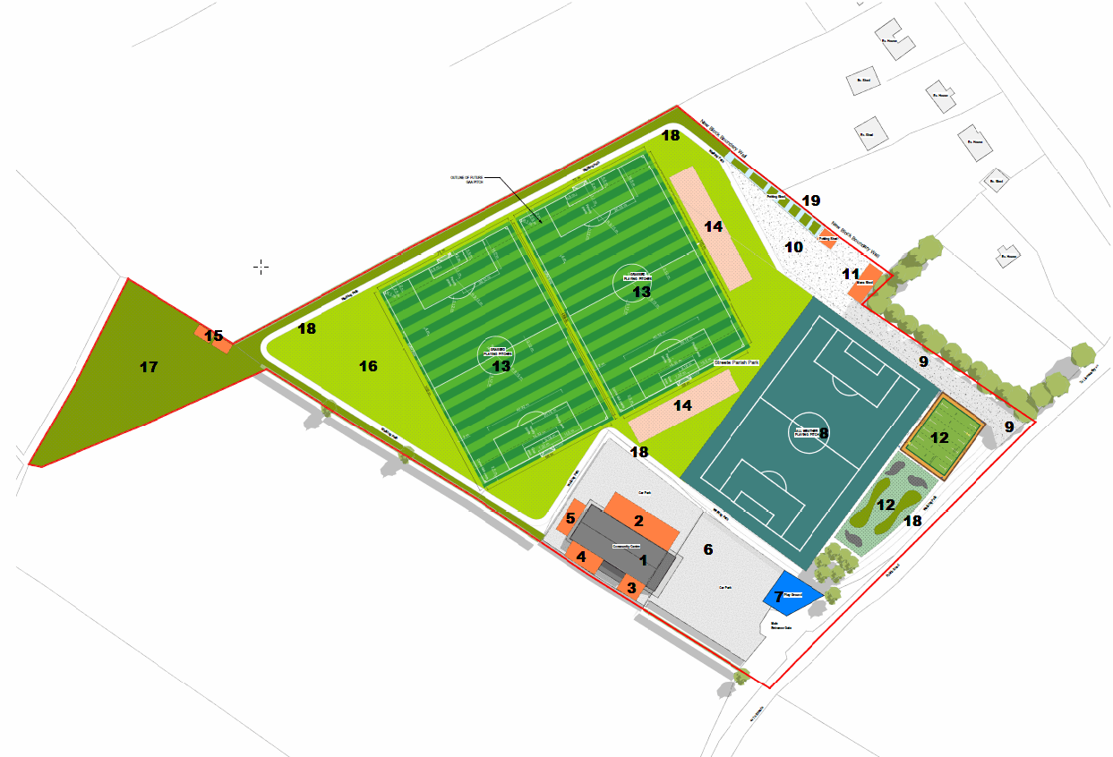 Streete Parish Park Plan