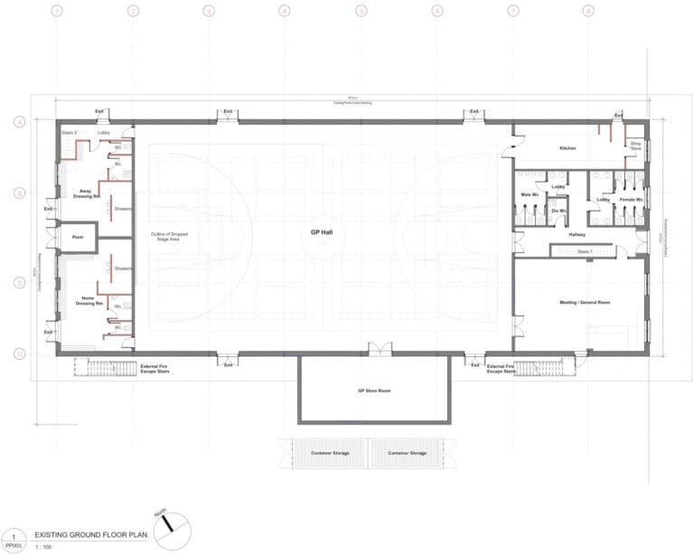 Existing Ground Floor Plan