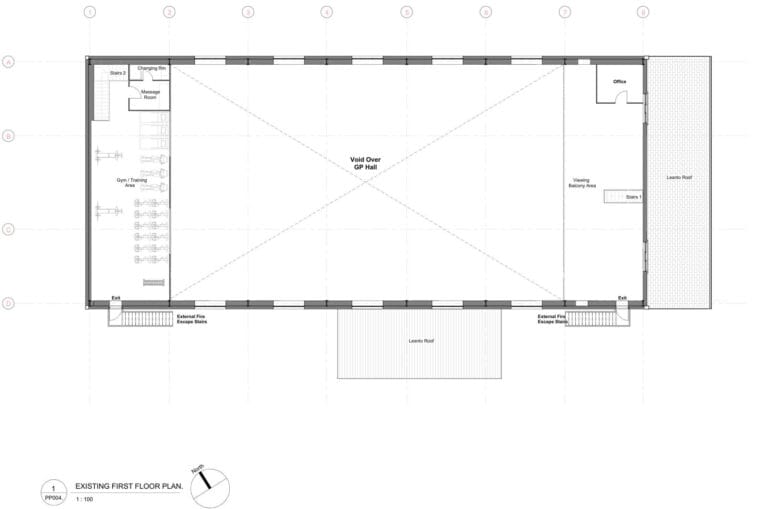 Existing First Floor Plan