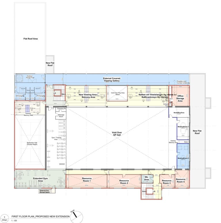 Proposed First Floor Plan